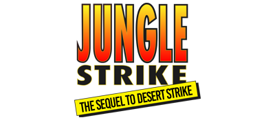 Jungle Strike logo for Sega Mega Drive